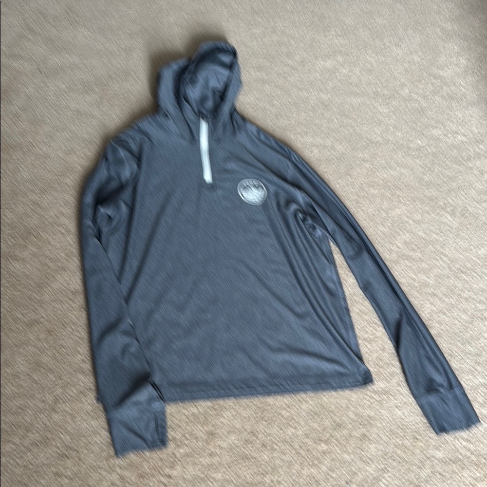 Men's Gray Hoodie Sweater